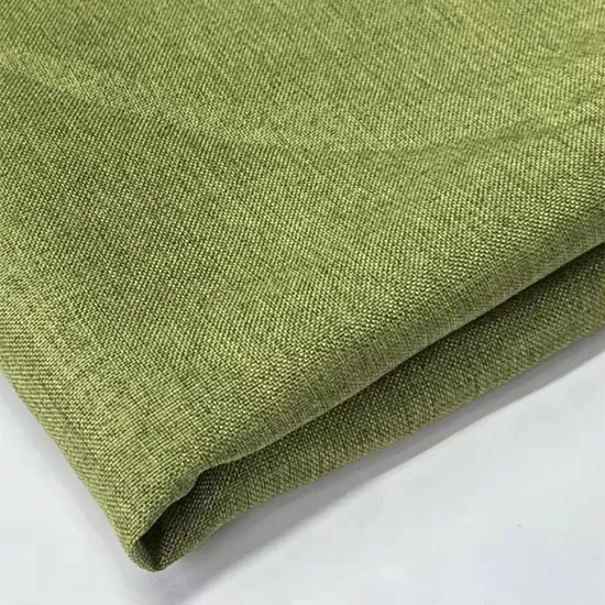 Hometextile 100% poliéster aspecto lino Tejido para tapicería de sofá Textiles para el hogar económicos Ropa de cama transpirable Cortinas Mantas Otros artículos para el hogar