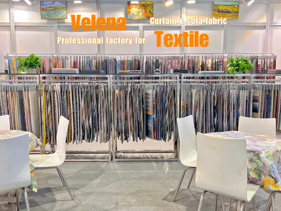 Gran oferta de telas textiles de poliéster con aspecto de lino para tapicería de muebles, sofás y cortinas para el hogar, de alta calidad, de fábrica china.