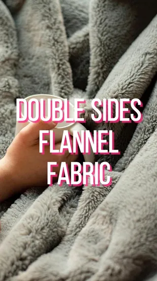 Tela de franela Kingcason Minky Solid Cuddle Plush Fleece Velboa