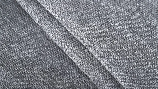 Tela de sofá con aspecto de lino, telas de tapicería coloridas para muebles